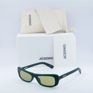 Jacquemus CAPRI JAC/55 C3 Rectangle Sunglasses - Green